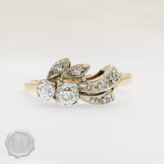 Vintage Two-Stone Diamond Ring Vintage Two-Stone Diamond Ring