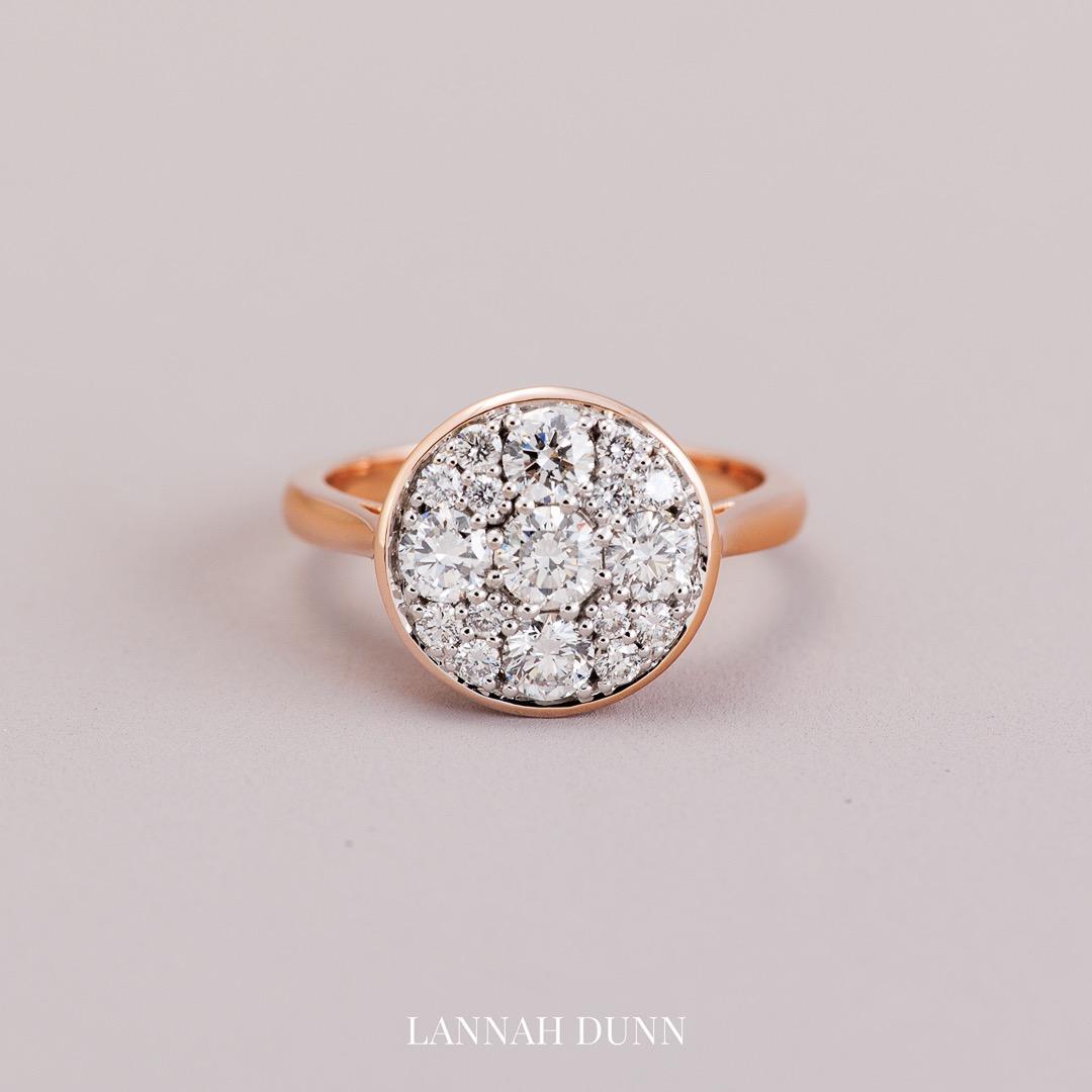 Bridie Ring, Platinum & 18ct yellow