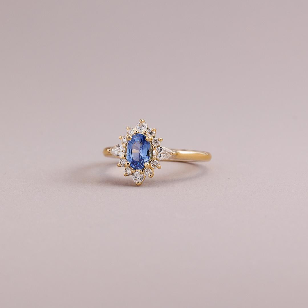 Ceylon Sapphire Lucette Ring