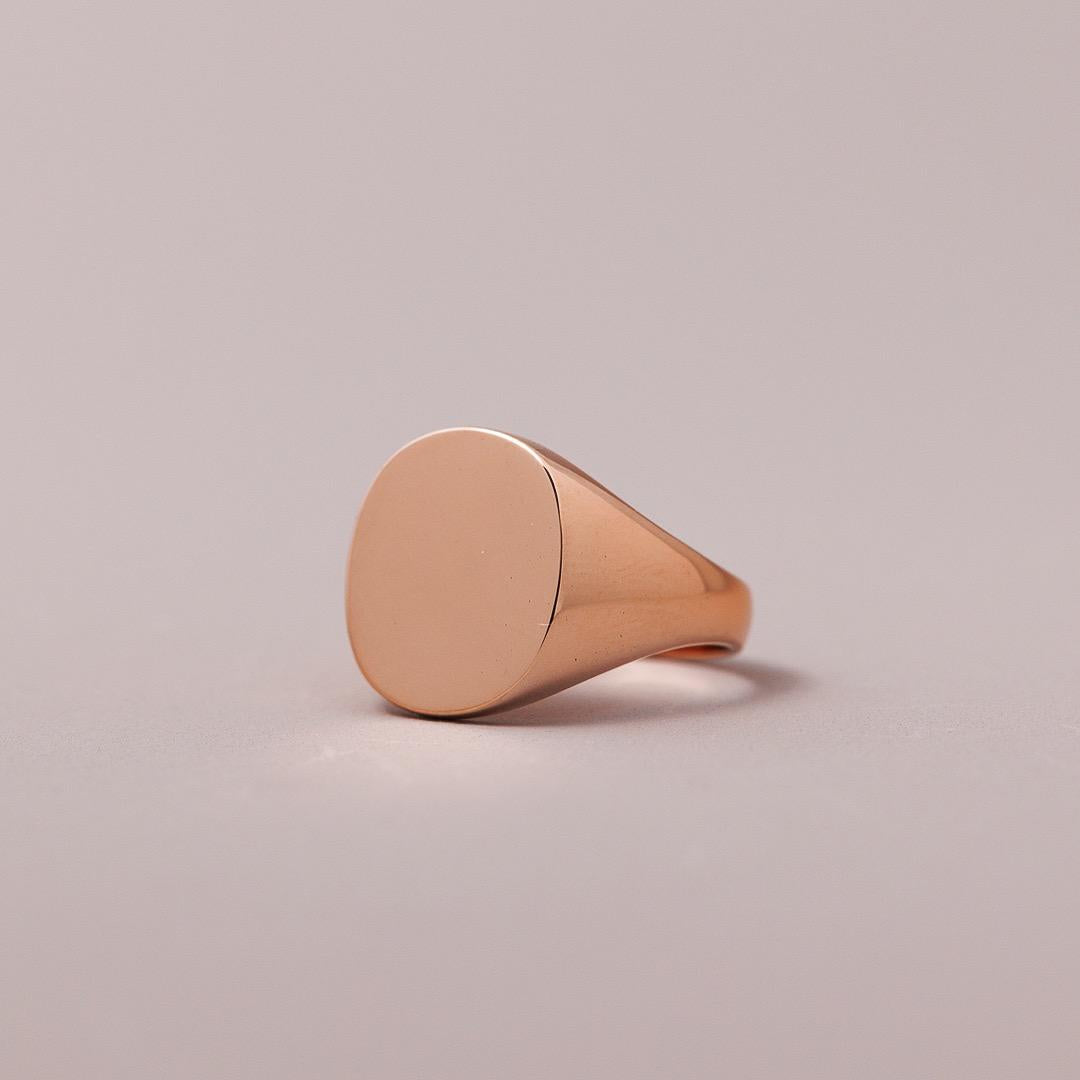 LD Classic Monogram ring in rose gold