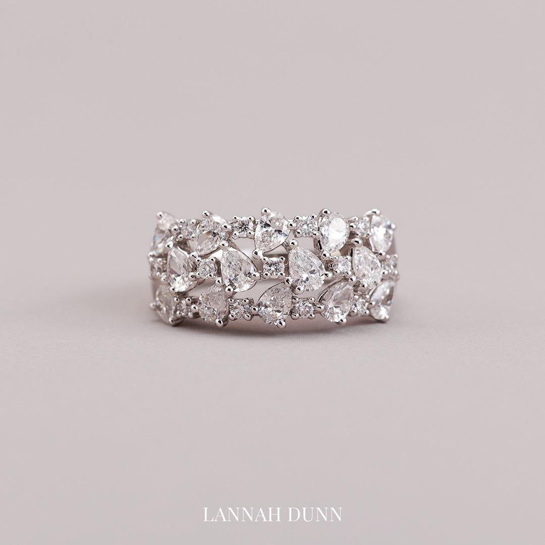 LD Diamond icicle ring