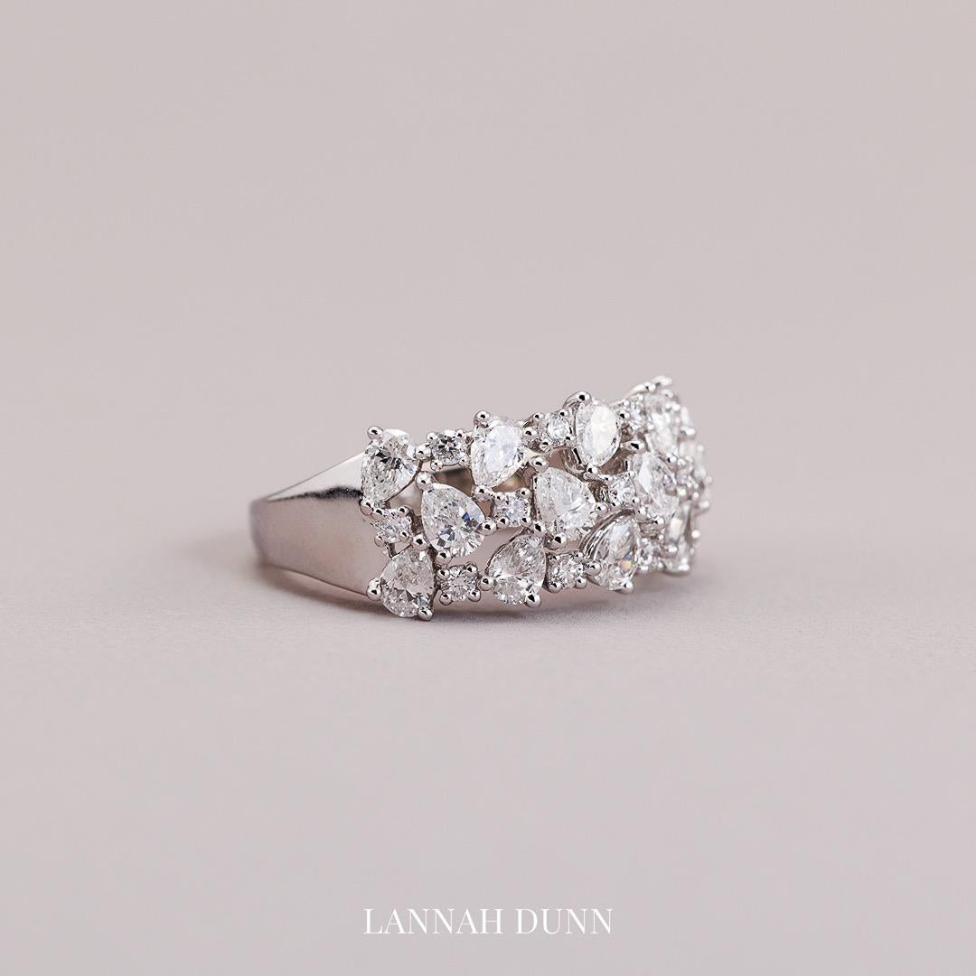 LD Diamond icicle ring