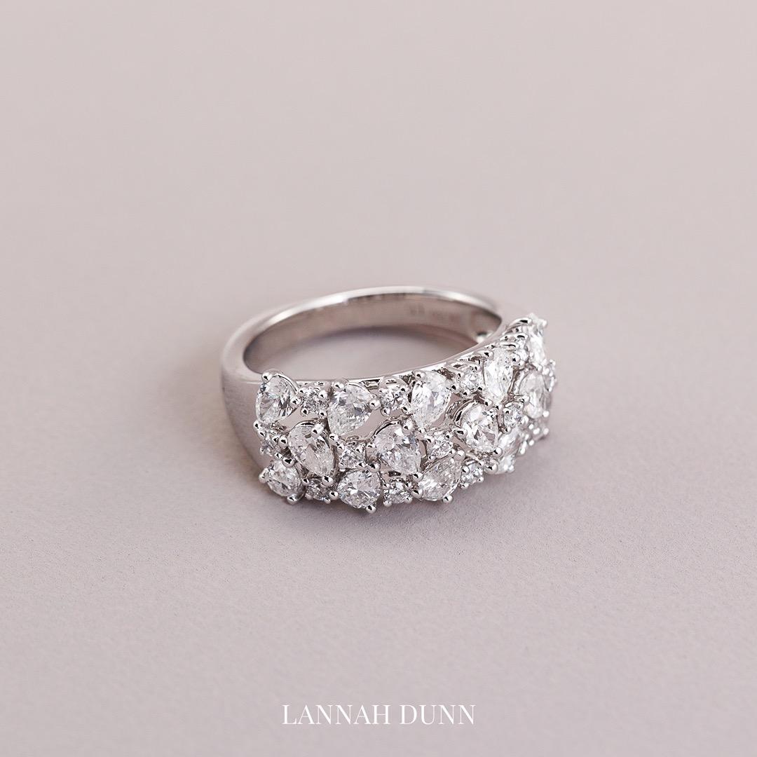 LD Diamond icicle ring