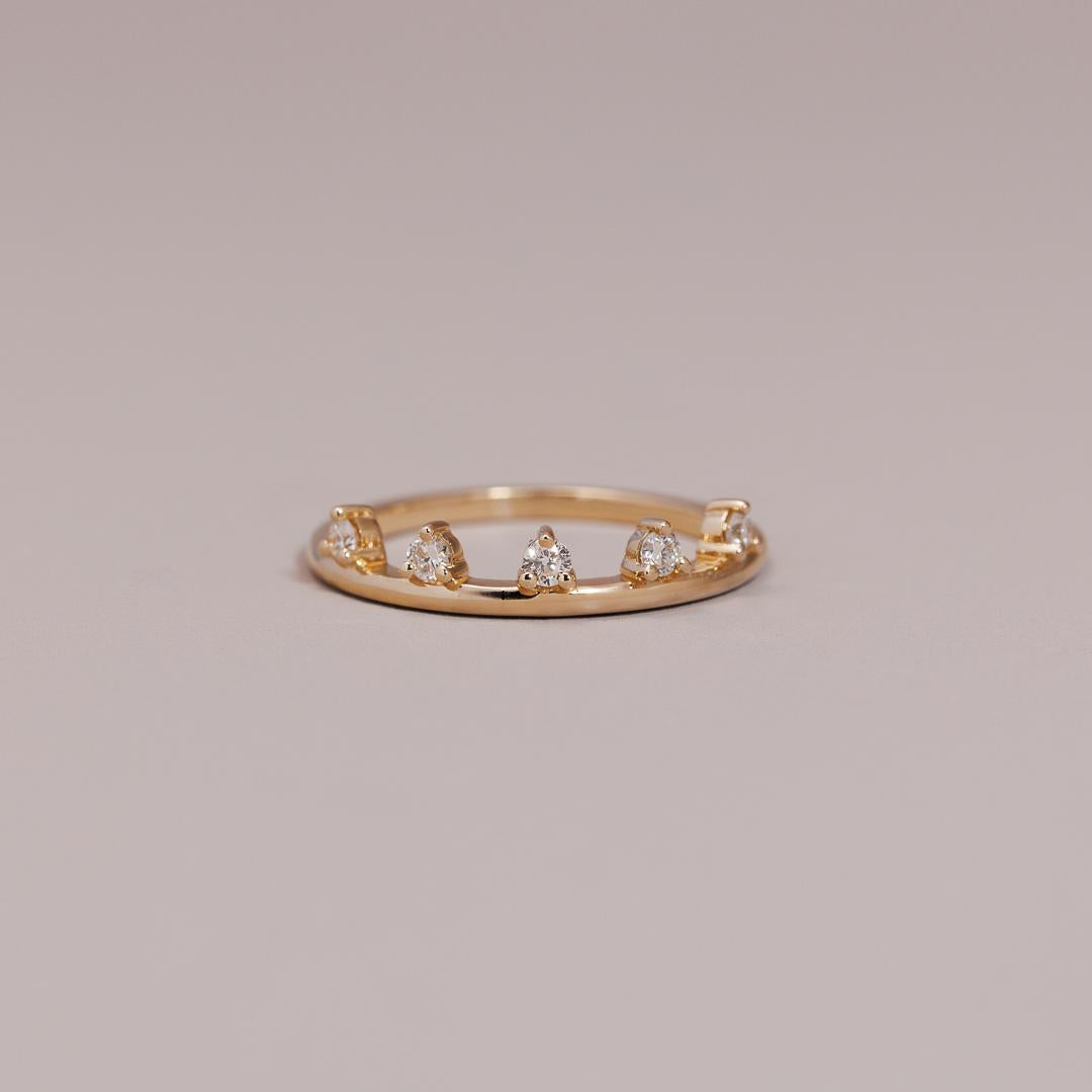 LD five diamond Tiara Ring