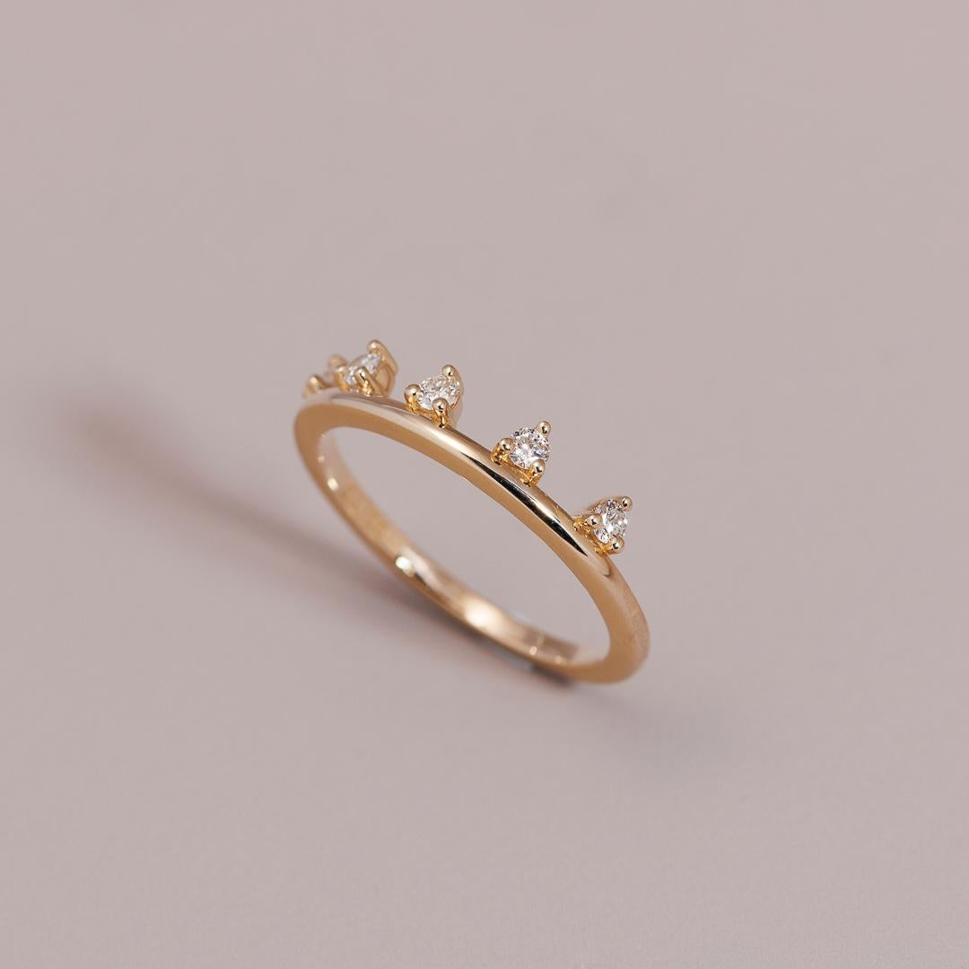 LD five diamond Tiara Ring