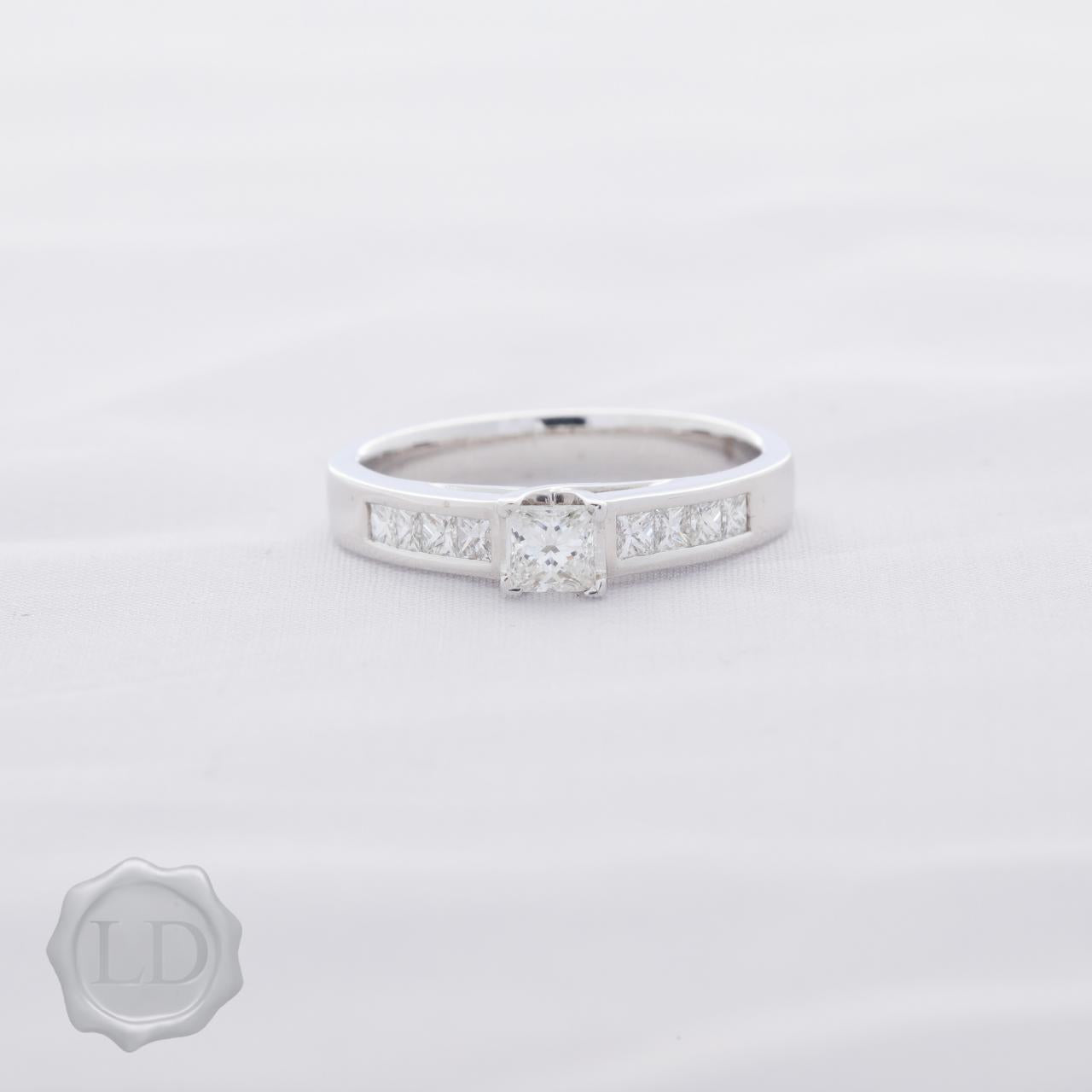 Princess Cut Diamond Engagement Ring